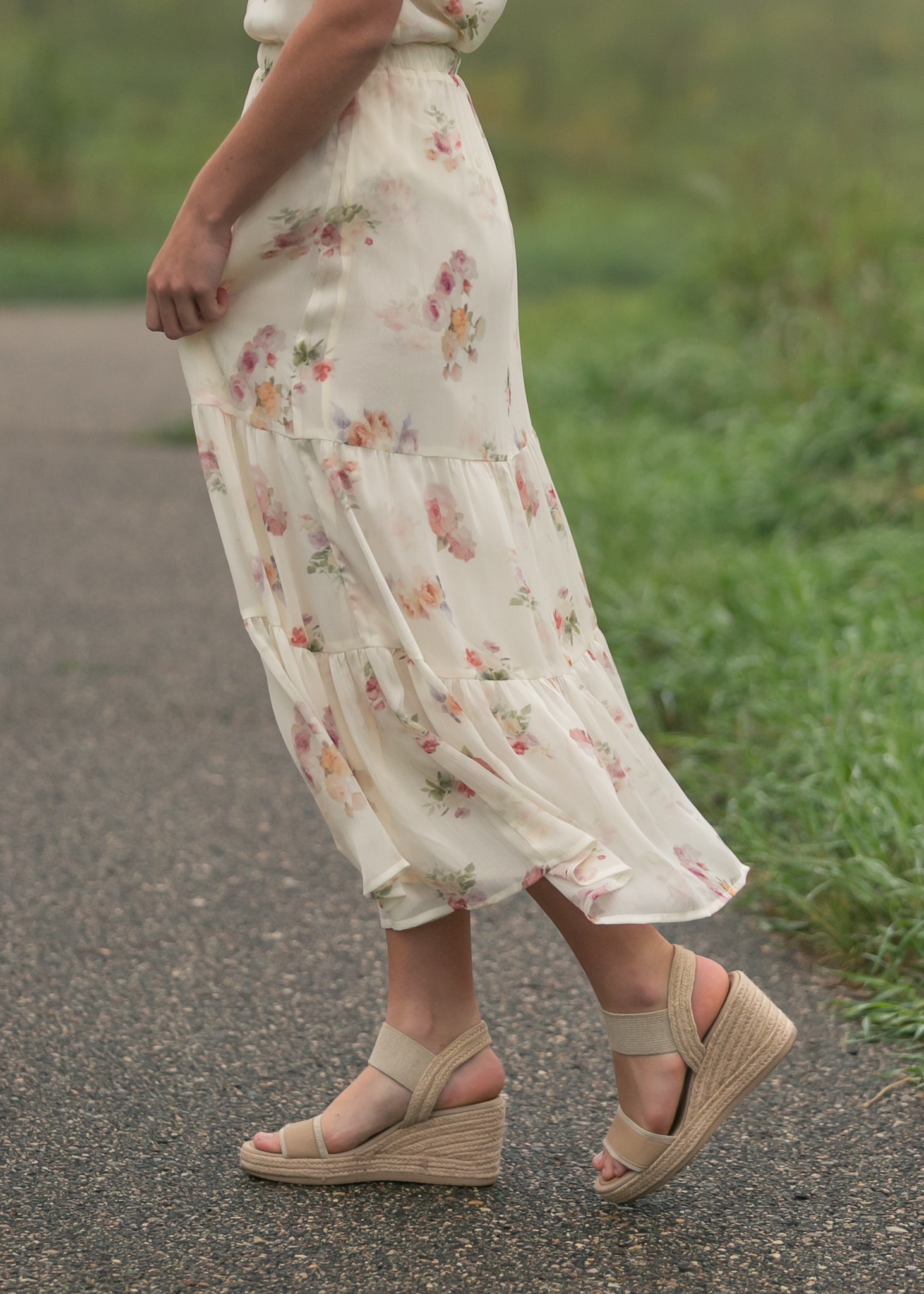 Helena Tiered Maxi Skirt
