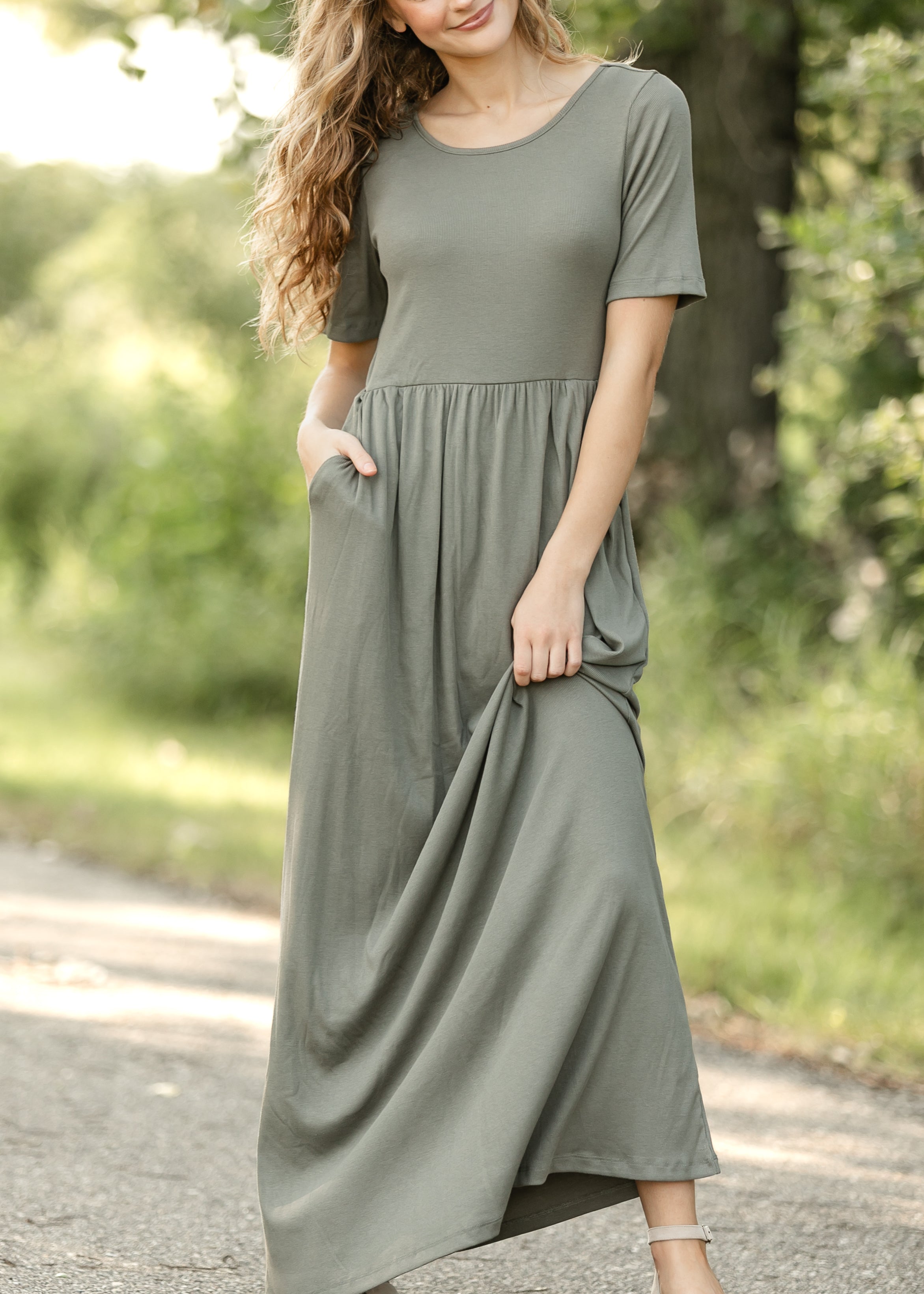 Jasmine Ribbed Maxi Dress