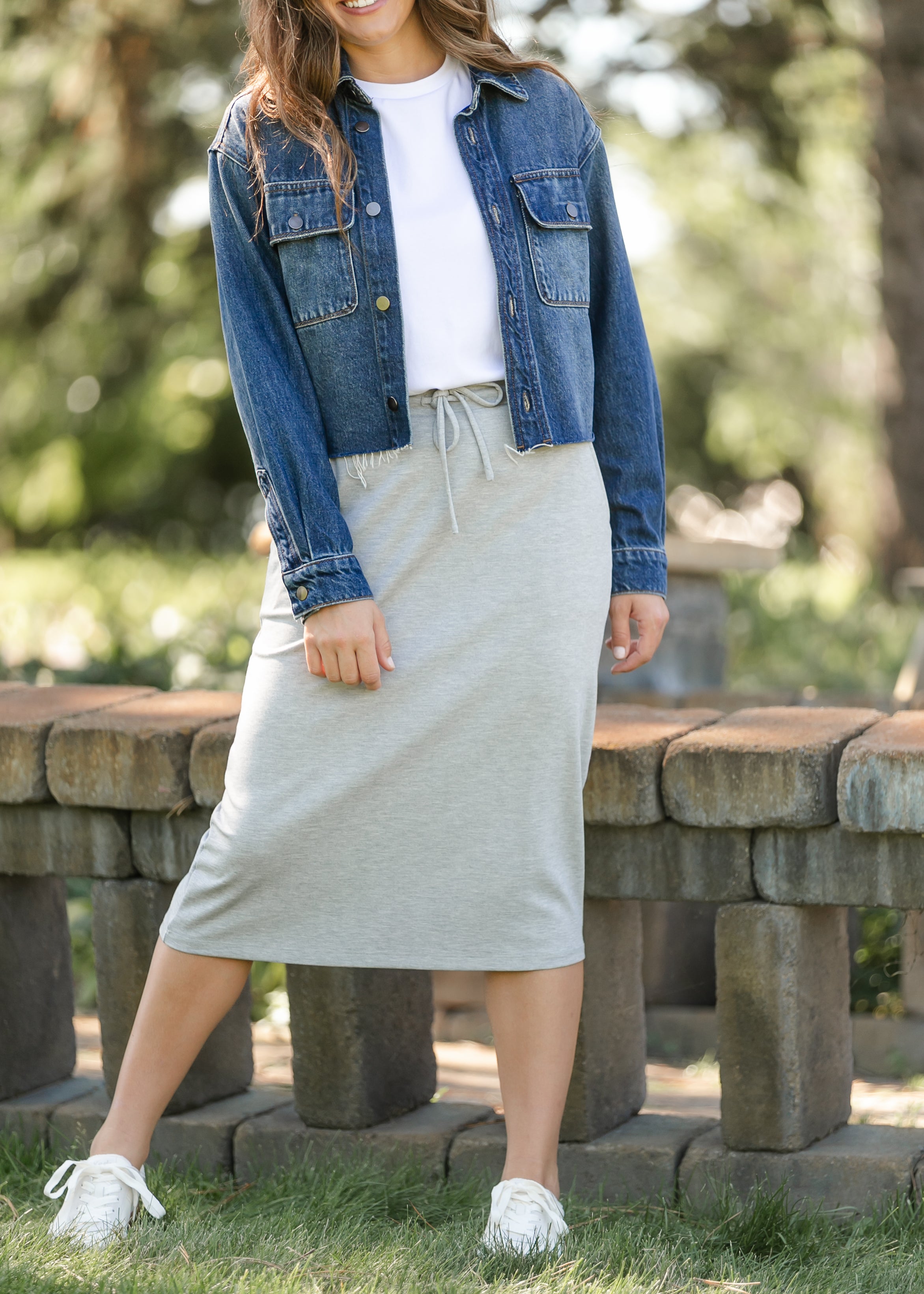 Jordan Knit Midi Skirt