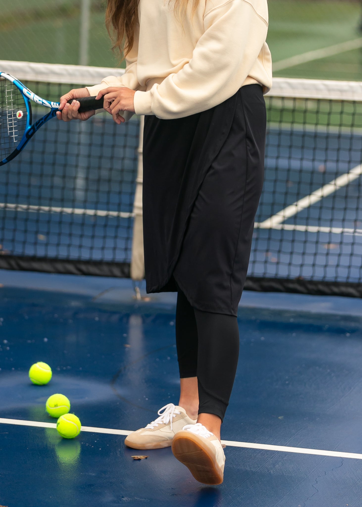 Lucille Tulip Hem Leggings Skirt