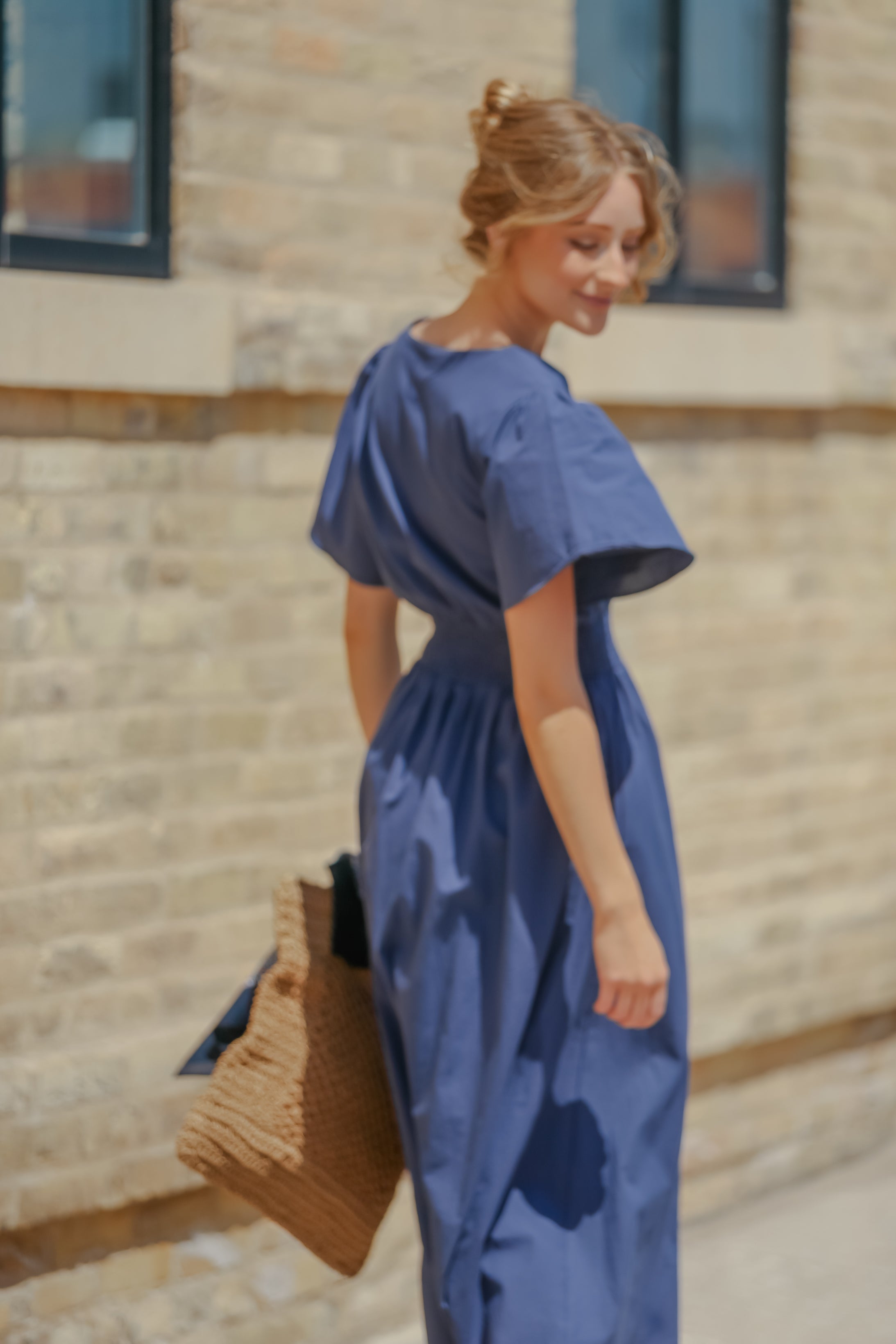 Montie Flutter Sleeve Maxi Dress - FINAL SALE