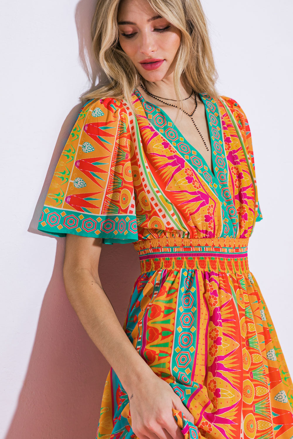 BE THAT GIRL WOVEN MAXI DRESS