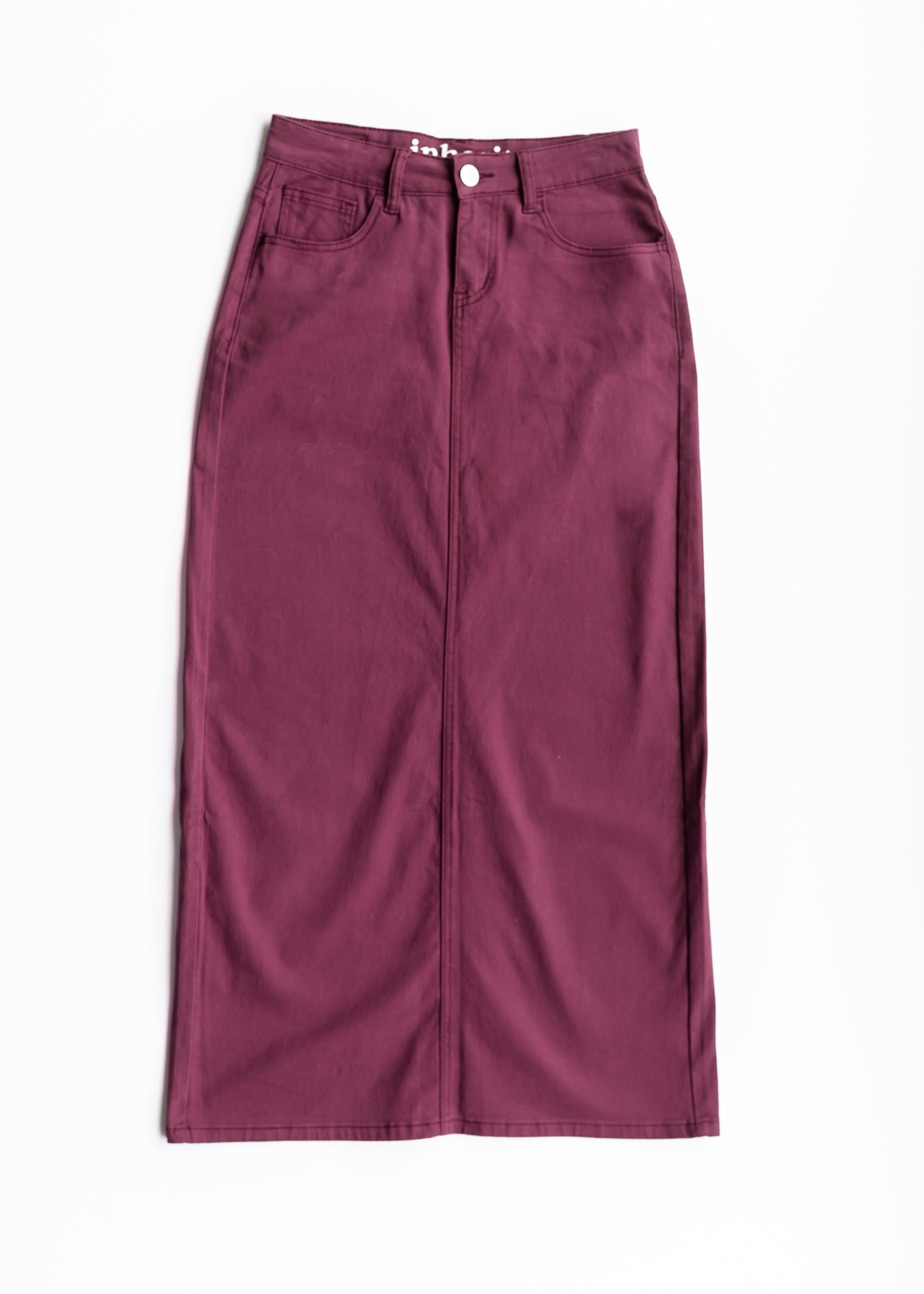 Stella Orchid Denim Maxi Skirt - FINAL SALE
