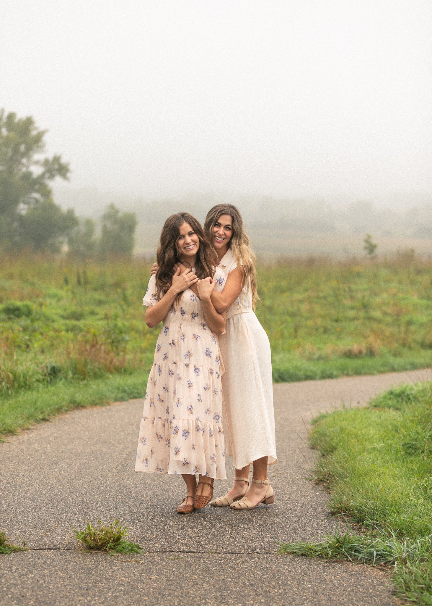 Willow Blush Pink Cotton Gauze Midi Dress