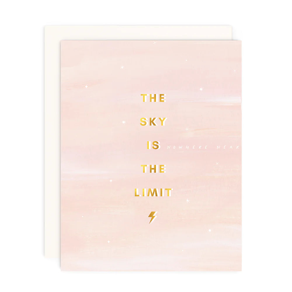 Gold Foil Greeting Card