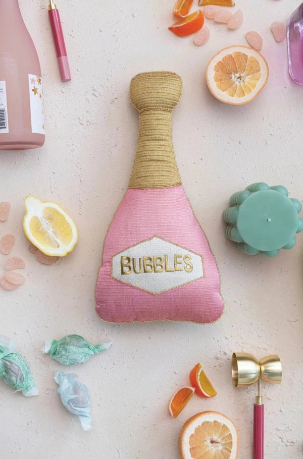 Bubbles Embroidered Pillow