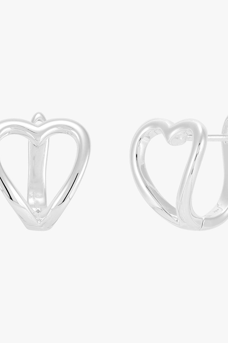 Open Hearts Earrings